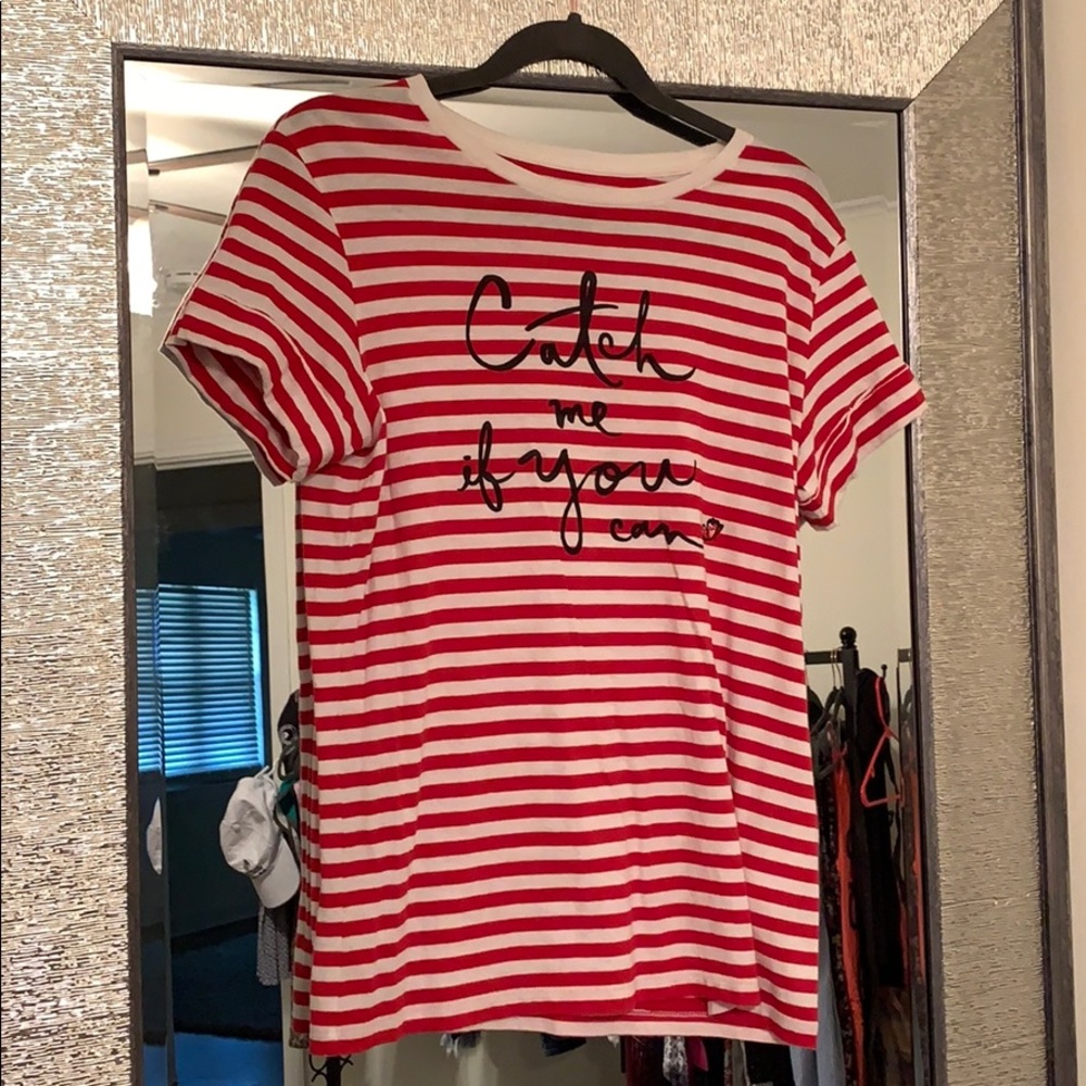 Kate Spade “Catch me if you can” tee